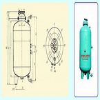 Glass lined close storage vessel/F16000-F30000/Brand:HAIXIN