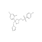 (3S-cis)-4-Chlorobenzenesulfonic acid [5-(2,4-difluorophenyl)tetrahydro-5-(1H-1,2,4-triazol-1-ylmeth