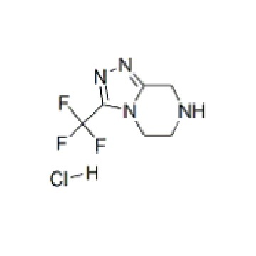 3-(Trifluoromethyl)-5,6,7,8-tetrahydro-[1,2,4]triazolo[4,3-a]pyrazine hydrochloride