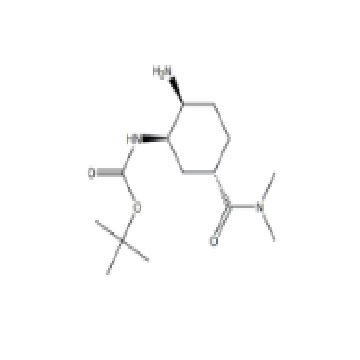tert-Butyl [(1R,2S,5S)-2-amino-5-[(dimethylamino)carbonyl]cyclohexyl]carbamate