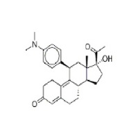 11beta-[4-(N,N-dimethylamino)-phenyl]-17-hydroxy-19-norpregna-4,9-dien-3,20-dione