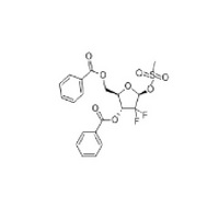 2-Deoxy-2,2- difluoro-D-erythro-pentofuranose-3,5. dibenzoate 1-methanesulfonate