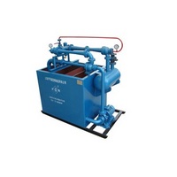Three - stage steam - water series vacuum pump unit