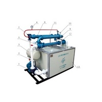 Anti-corrosion type triple soda series vacuum pump unit