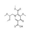 1-(2, 2-dimethoxy ethyl)-1, 4-dihydrogen -3- methoxy -4- oxy -2, 5-pyridine dicarboxylic acid 2-meth