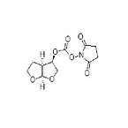 (3 r, as 3, 6 ar) - hydroxy furan and six hydrogen [2, 3 - Β] furan keating diimide base carbonate