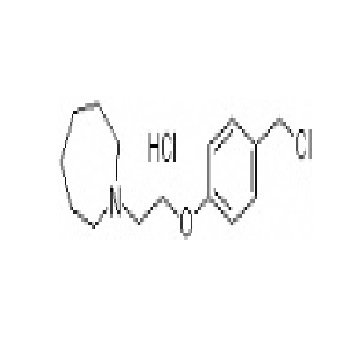 1-(2-(4-(chloromethyl) phenoxy ethyl) nitrogen heterocyclic heptane hydrochloride