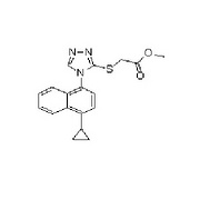 2-[4-(4-cyclopropyl naphthalene - 1-base) -4h-1,2, 4-triazole - 3-base] sulfide] methyl acetate