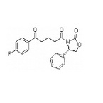 (4)-3-[5-fluorophenyl] -1, 5-dioxy valyl] -4-phenyl -2-oxazolidone