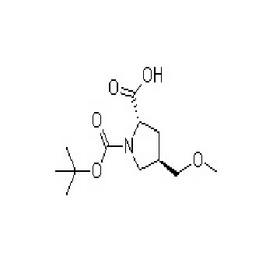 (2S,4S)-1-(tert-butyloxo carbonyl)-4-(methoxymethyl) pyrrolil-2-carboxylic acid