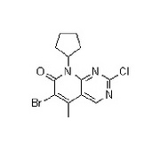 6-bromo-2-chloro-8-cyclopentyl 5-methyl-pyridine and [2, 3-d] pyrimidine-7 (8H) -ketone