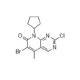 6-bromo-2-chloro-8-cyclopentyl 5-methyl-pyridine and [2, 3-d] pyrimidine-7 (8H) -ketone