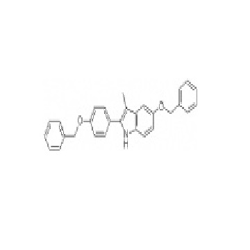 3-methyl-5-benzyloxyl -2-(4-benzyloxyl phenyl)- 1-indole