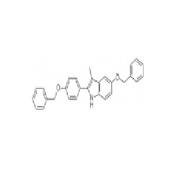 3-methyl-5-benzyloxyl -2-(4-benzyloxyl phenyl)- 1-indole