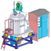 NG concentration filter scraper discharge centrifuge