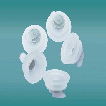 Polypropylene composite cover for plastic infusion container (pull ring type)