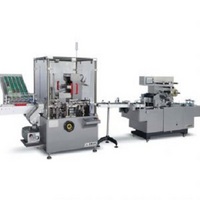 JDZ120LZ Automatic Condom Cartoning/Cellphane Overwrapping Production Line