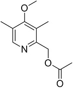 (4-Methoxy-3,5-Dimethylpyridin-2-yl)methyl Acetate