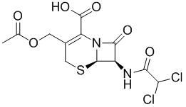 Dichloro ceftidine dichloride