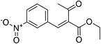 ETHYL 2-ACETYL-3-(3-NITROPHENYL)PROPENOATE