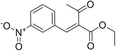 ETHYL 2-ACETYL-3-(3-NITROPHENYL)PROPENOATE