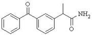 (2RS)-2-(3-benzoylphenyl)propanamide