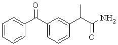 (2RS)-2-(3-benzoylphenyl)propanamide