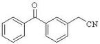 (3-benzoylphenyl)ethanenitrile