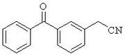 (3-benzoylphenyl)ethanenitrile