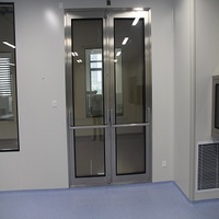 Stainless steel safety door