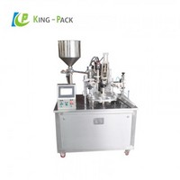 Semi automatic ointment tube filling sealing machine