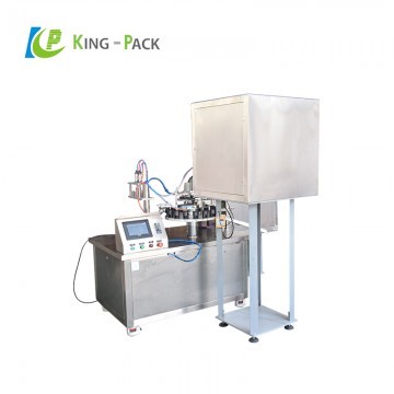 Automatic filling and capping machine