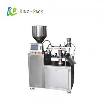 Semi automatic bottle filling capping machine