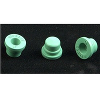 Halogenated butyl rubber plug (L1 green) for vacuum blood collector