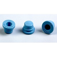 Halogenated butyl rubber plug (L1 blue) for vacuum blood collector