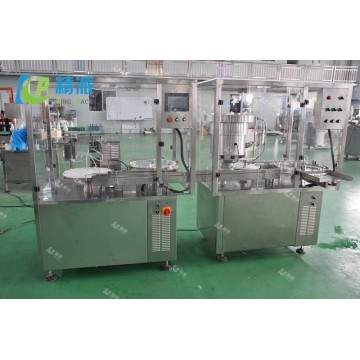Medical liquid filling and capping machine