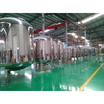 Pharmaceutical liquid mixing&storage tank