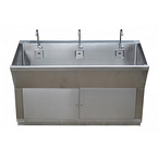 Stainless steel washing sink