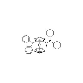 (R)-(-)-1-[(S)-2-(Diphenylphosphino) ferrocenyl]ethyldicyclohexylphosphine [155806-35-2]