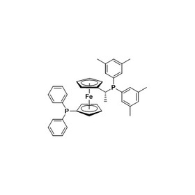 Diphenylphosphino)ferrocenyl]ethylbis(3,5-dimethylphenyl)phosphine   [184095-69-0]