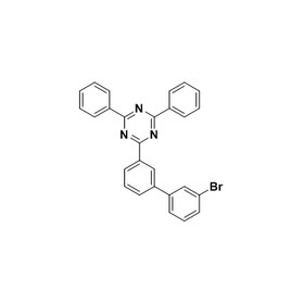 2-(3'-BroMo-biphenyl-3-yl)-4,6-diphenyl-[1,3,5]triazine [1606981-69-4]