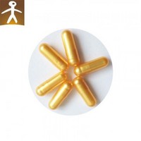 Pearl gold color empty hard gelatin capsules