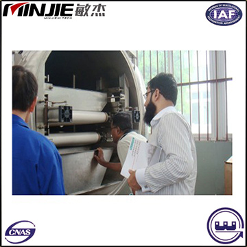 high quality continuous vacuum belt dryer made in china