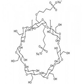 Solubilizing agents sulfobutyl ether-beta-cyclodextrin sodium salt