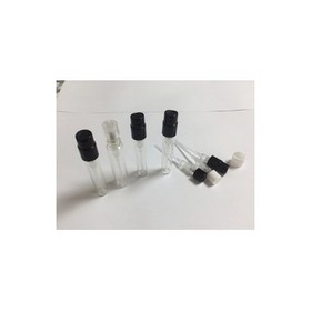 Trial bottling of perfume with plastic nozzle