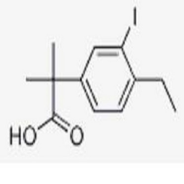 2-(4-ethyl-3-iodophenyl)-2-Methylpropanoic acid