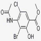 Methyl 4-(acetylaMino)-3-broMo-5-chloro-2-hydroxybenzoate