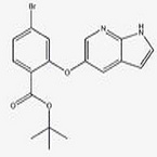 TERT-BUTYL 2-((1H-PYRROLO[2,3-B]PYRIDIN-5-YL)OXY)-4-BROMOBENZOATE