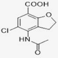4 - acetyl amino - 5 - chloro - 2, 3 dihydro coumarone - 7 - carboxylic acid