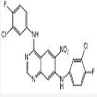 N4,N7-bis(3-chloro-4-fluorophenyl)-6-nitro-4,7-Quinazolinediamine